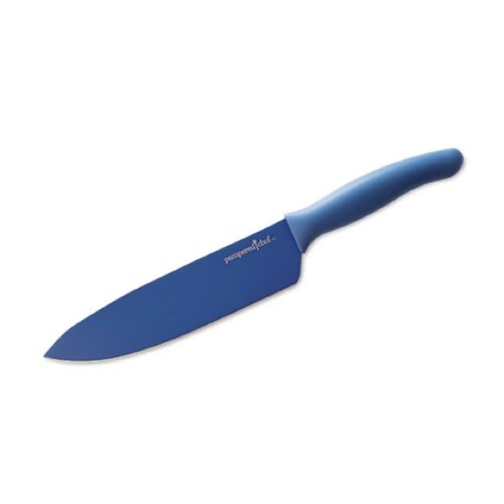 THE PAMPERED CHEF COATED CHEF’S KNIFE